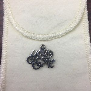 James Avery You & Me Sterling Silver Charm